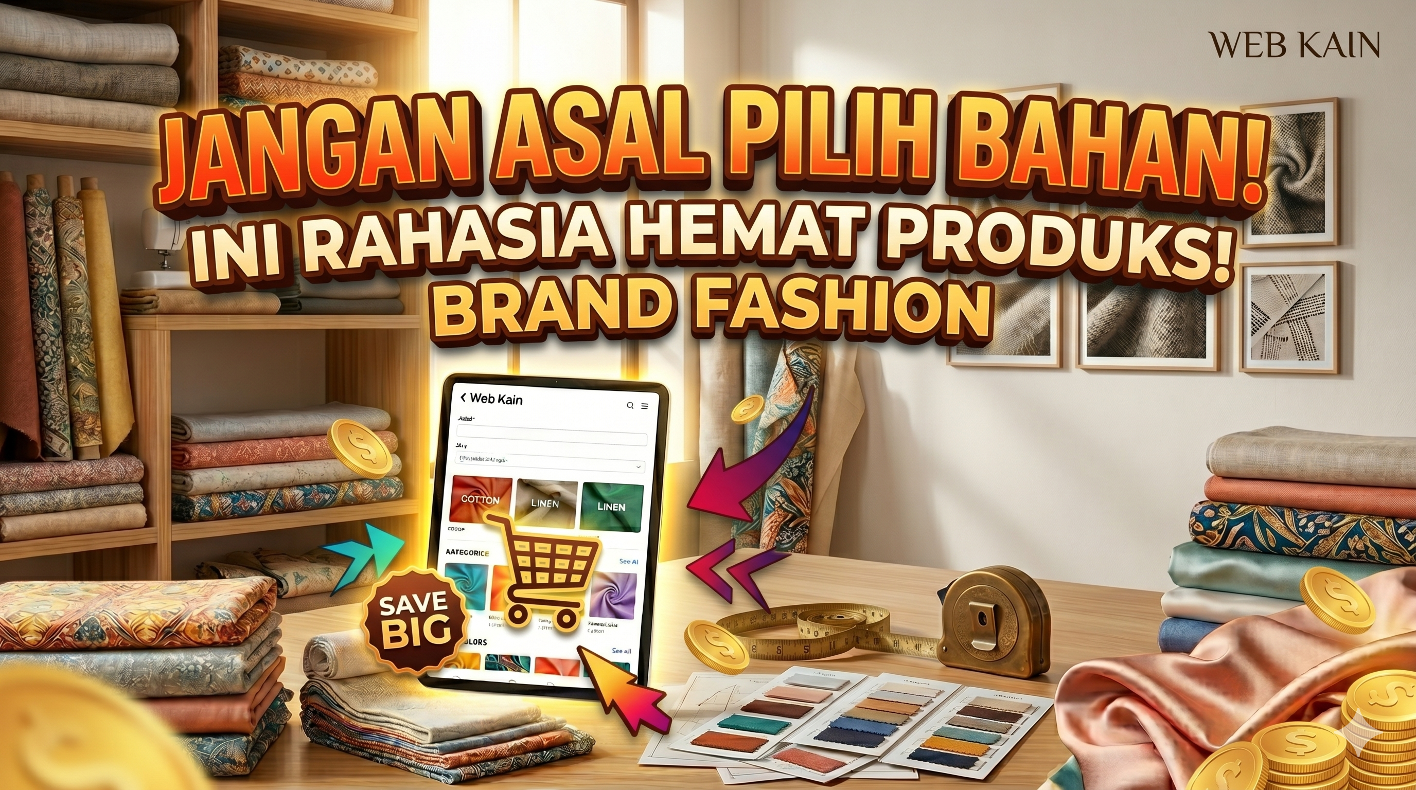 Bye Salah Pilih Bahan! Ini Rahasia Sukses Brand Fashion Lokal Menghemat Budget Produksi